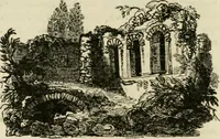 An illustration from The antiquarian itinerary, comprising specimens of architecture, monastic, castellated, and domestic; with other vestiges of antiquity in Great Britain. Accompanied with descriptions (1815)