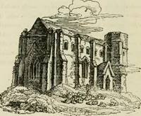 An illustration from The antiquarian itinerary, comprising specimens of architecture, monastic, castellated, and domestic; with other vestiges of antiquity in Great Britain. Accompanied with descriptions (1815)