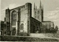 An illustration from The antiquarian itinerary, comprising specimens of architecture, monastic, castellated, and domestic; with other vestiges of antiquity in Great Britain. Accompanied with descriptions (1815)