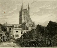 An illustration from The antiquarian itinerary, comprising specimens of architecture, monastic, castellated, and domestic; with other vestiges of antiquity in Great Britain. Accompanied with descriptions (1815)