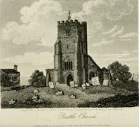 An illustration from The antiquarian itinerary, comprising specimens of architecture, monastic, castellated, and domestic; with other vestiges of antiquity in Great Britain. Accompanied with descriptions (1815)