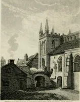 An illustration from The antiquarian itinerary, comprising specimens of architecture, monastic, castellated, and domestic; with other vestiges of antiquity in Great Britain. Accompanied with descriptions (1815)