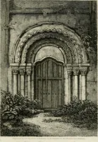 An illustration from The antiquarian itinerary, comprising specimens of architecture, monastic, castellated, and domestic; with other vestiges of antiquity in Great Britain. Accompanied with descriptions (1815)