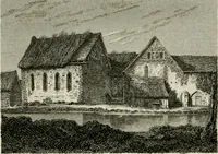 An illustration from The antiquarian itinerary, comprising specimens of architecture, monastic, castellated, and domestic; with other vestiges of antiquity in Great Britain. Accompanied with descriptions (1815)