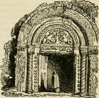 An illustration from The antiquarian itinerary, comprising specimens of architecture, monastic, castellated, and domestic; with other vestiges of antiquity in Great Britain. Accompanied with descriptions (1815)