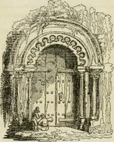 An illustration from The antiquarian itinerary, comprising specimens of architecture, monastic, castellated, and domestic; with other vestiges of antiquity in Great Britain. Accompanied with descriptions (1815)