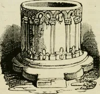 An illustration from The antiquarian itinerary, comprising specimens of architecture, monastic, castellated, and domestic; with other vestiges of antiquity in Great Britain. Accompanied with descriptions (1815)