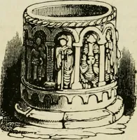 An illustration from The antiquarian itinerary, comprising specimens of architecture, monastic, castellated, and domestic; with other vestiges of antiquity in Great Britain. Accompanied with descriptions (1815)