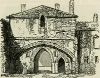 An illustration from The antiquarian itinerary, comprising specimens of architecture, monastic, castellated, and domestic; with other vestiges of antiquity in Great Britain. Accompanied with descriptions (1815)