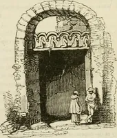 An illustration from The antiquarian itinerary, comprising specimens of architecture, monastic, castellated, and domestic; with other vestiges of antiquity in Great Britain. Accompanied with descriptions (1815)
