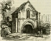 An illustration from The antiquarian itinerary, comprising specimens of architecture, monastic, castellated, and domestic; with other vestiges of antiquity in Great Britain. Accompanied with descriptions (1815)