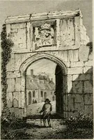 An illustration from The antiquarian itinerary, comprising specimens of architecture, monastic, castellated, and domestic; with other vestiges of antiquity in Great Britain. Accompanied with descriptions (1815)