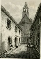 An illustration from The antiquarian itinerary, comprising specimens of architecture, monastic, castellated, and domestic; with other vestiges of antiquity in Great Britain. Accompanied with descriptions (1815)