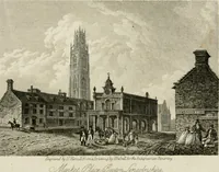 An illustration from The antiquarian itinerary, comprising specimens of architecture, monastic, castellated, and domestic; with other vestiges of antiquity in Great Britain. Accompanied with descriptions (1815)
