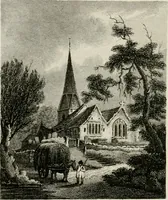 An illustration from The antiquarian itinerary, comprising specimens of architecture, monastic, castellated, and domestic; with other vestiges of antiquity in Great Britain. Accompanied with descriptions (1815)
