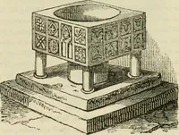 An illustration from The antiquarian itinerary, comprising specimens of architecture, monastic, castellated, and domestic; with other vestiges of antiquity in Great Britain. Accompanied with descriptions (1815)