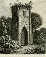 An illustration from The antiquarian itinerary, comprising specimens of architecture, monastic, castellated, and domestic; with other vestiges of antiquity in Great Britain. Accompanied with descriptions (1815)