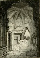 An illustration from The antiquarian itinerary, comprising specimens of architecture, monastic, castellated, and domestic; with other vestiges of antiquity in Great Britain. Accompanied with descriptions (1815)