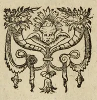 An illustration from Iulii Caesaris Scaligeri viri clarissimi Poemata omnia in duas partes devisa : pleraque omnia in publicum iam primum prodeunt: reliqua vero quam ante emendatius edita sunt : Sopohoclis Aiax Lorarius stylo tragico (1600)