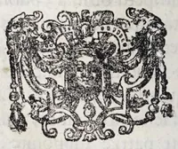 An illustration from Iusti LipsI De cruce libri tres : ad sacram profanámq[ue] historiam utiles : vnà cum notis : accessit è praelectionibus GeorgI Calixti De verâ formâ crucis appendix : et GeorgI Cassandri in eamdem rem epistola (1640)