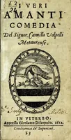 An illustration from I veri amanti : comedia (1612)
