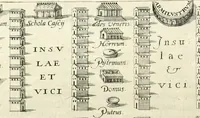 Picture 42 of 333 from I.[-VI.] pars Romanae vrbis topographiae & antiquitatum, quâ succinctê & breviter describuntur omnia quae tam publicê quam privatim videntur anim-adversione digna: (1597), leaf 243