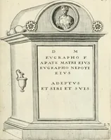 Picture 219 of 333 from I.[-VI.] pars Romanae vrbis topographiae & antiquitatum, quâ succinctê & breviter describuntur omnia quae tam publicê quam privatim videntur anim-adversione digna: (1597), leaf 564