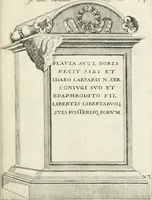 Picture 226 of 333 from I.[-VI.] pars Romanae vrbis topographiae & antiquitatum, quâ succinctê & breviter describuntur omnia quae tam publicê quam privatim videntur anim-adversione digna: (1597), leaf 580