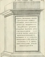 Picture 227 of 333 from I.[-VI.] pars Romanae vrbis topographiae & antiquitatum, quâ succinctê & breviter describuntur omnia quae tam publicê quam privatim videntur anim-adversione digna: (1597), leaf 582