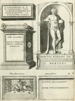 Picture 273 of 333 from I.[-VI.] pars Romanae vrbis topographiae & antiquitatum, quâ succinctê & breviter describuntur omnia quae tam publicê quam privatim videntur anim-adversione digna: (1597), leaf 636