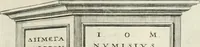 An illustration from I.[-VI.] pars Romanae vrbis topographiae & antiquitatum, quâ succinctê & breviter describuntur omnia quae tam publicê quam privatim videntur anim-adversione digna: (1597)