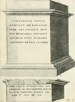 Picture 293 of 333 from I.[-VI.] pars Romanae vrbis topographiae & antiquitatum, quâ succinctê & breviter describuntur omnia quae tam publicê quam privatim videntur anim-adversione digna: (1597), leaf 674