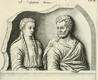 Picture 298 of 333 from I.[-VI.] pars Romanae vrbis topographiae & antiquitatum, quâ succinctê & breviter describuntur omnia quae tam publicê quam privatim videntur anim-adversione digna: (1597), leaf 682
