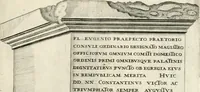 Picture 311 of 333 from I.[-VI.] pars Romanae vrbis topographiae & antiquitatum, quâ succinctê & breviter describuntur omnia quae tam publicê quam privatim videntur anim-adversione digna: (1597), leaf 706