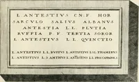Picture 315 of 333 from I.[-VI.] pars Romanae vrbis topographiae & antiquitatum, quâ succinctê & breviter describuntur omnia quae tam publicê quam privatim videntur anim-adversione digna: (1597), leaf 708