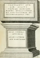 Picture 36 of 439 from I.[-VI.] pars Romanae vrbis topographiae & antiquitatum, quâ succinctê & breviter describuntur omnia quae tam publicê quam privatim videntur anim-adversione digna: (1597), leaf 106