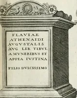 Picture 40 of 439 from I.[-VI.] pars Romanae vrbis topographiae & antiquitatum, quâ succinctê & breviter describuntur omnia quae tam publicê quam privatim videntur anim-adversione digna: (1597), leaf 112