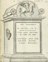 Picture 49 of 439 from I.[-VI.] pars Romanae vrbis topographiae & antiquitatum, quâ succinctê & breviter describuntur omnia quae tam publicê quam privatim videntur anim-adversione digna: (1597), leaf 124