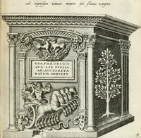 Picture 52 of 439 from I.[-VI.] pars Romanae vrbis topographiae & antiquitatum, quâ succinctê & breviter describuntur omnia quae tam publicê quam privatim videntur anim-adversione digna: (1597), leaf 128