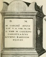 Picture 57 of 439 from I.[-VI.] pars Romanae vrbis topographiae & antiquitatum, quâ succinctê & breviter describuntur omnia quae tam publicê quam privatim videntur anim-adversione digna: (1597), leaf 136