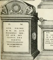 Picture 58 of 439 from I.[-VI.] pars Romanae vrbis topographiae & antiquitatum, quâ succinctê & breviter describuntur omnia quae tam publicê quam privatim videntur anim-adversione digna: (1597), leaf 136