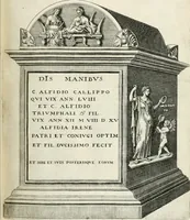 Picture 64 of 439 from I.[-VI.] pars Romanae vrbis topographiae & antiquitatum, quâ succinctê & breviter describuntur omnia quae tam publicê quam privatim videntur anim-adversione digna: (1597), leaf 142