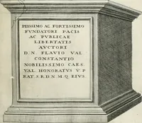 Picture 71 of 439 from I.[-VI.] pars Romanae vrbis topographiae & antiquitatum, quâ succinctê & breviter describuntur omnia quae tam publicê quam privatim videntur anim-adversione digna: (1597), leaf 152