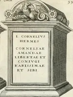Picture 77 of 439 from I.[-VI.] pars Romanae vrbis topographiae & antiquitatum, quâ succinctê & breviter describuntur omnia quae tam publicê quam privatim videntur anim-adversione digna: (1597), leaf 156