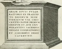 Picture 78 of 439 from I.[-VI.] pars Romanae vrbis topographiae & antiquitatum, quâ succinctê & breviter describuntur omnia quae tam publicê quam privatim videntur anim-adversione digna: (1597), leaf 156