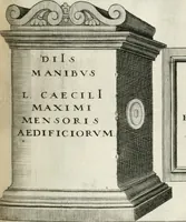 Picture 89 of 439 from I.[-VI.] pars Romanae vrbis topographiae & antiquitatum, quâ succinctê & breviter describuntur omnia quae tam publicê quam privatim videntur anim-adversione digna: (1597), leaf 170