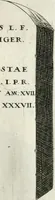 Picture 90 of 439 from I.[-VI.] pars Romanae vrbis topographiae & antiquitatum, quâ succinctê & breviter describuntur omnia quae tam publicê quam privatim videntur anim-adversione digna: (1597), leaf 170