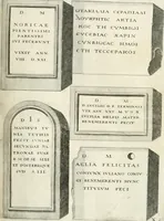 An illustration from I.[-VI.] pars Romanae vrbis topographiae & antiquitatum, quâ succinctê & breviter describuntur omnia quae tam publicê quam privatim videntur anim-adversione digna: (1597)