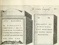 Picture 96 of 439 from I.[-VI.] pars Romanae vrbis topographiae & antiquitatum, quâ succinctê & breviter describuntur omnia quae tam publicê quam privatim videntur anim-adversione digna: (1597), leaf 180