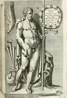 An illustration from I.[-VI.] pars Romanae vrbis topographiae & antiquitatum, quâ succinctê & breviter describuntur omnia quae tam publicê quam privatim videntur anim-adversione digna: (1597)
